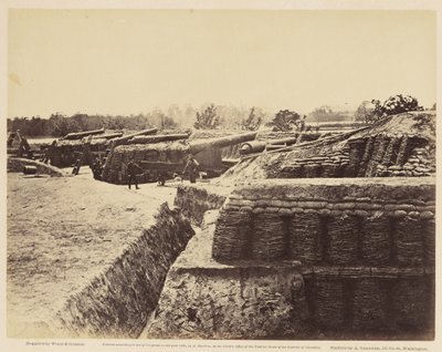 Battery No. 1, near Yorktown, May, 1862 by Wood and Gibson Wood and Gibson